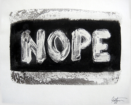 Nope Draw Roberta Griffith - GRAPHICS - Ceramics and Glass, Installations ...